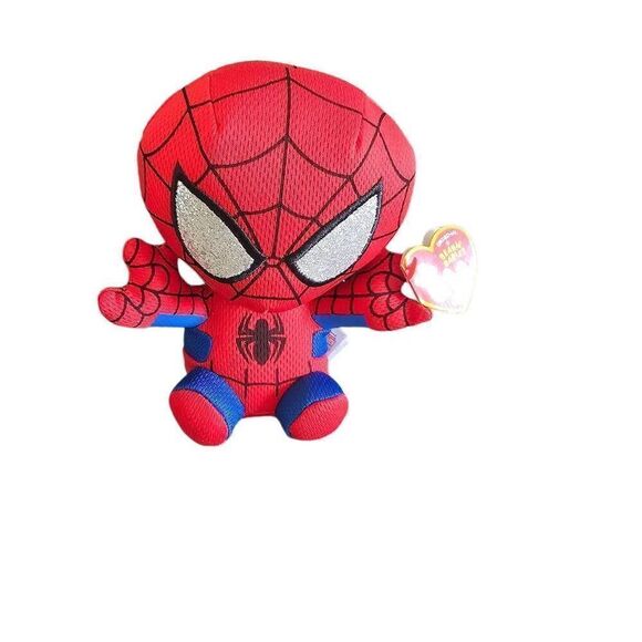 Ty beanie baby Spiderman stuffed animal plush - Picture 1 of 5
